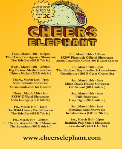 CheersElephant, SXSW, Life-is-Awesome.net